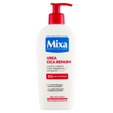 Mixa Urea Cica Repair+ Latte Riparatore Levigante 250 ml